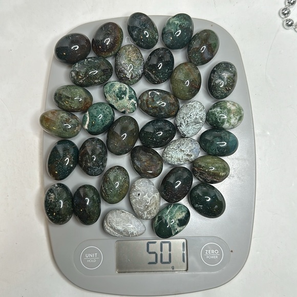 Moss Agate Tumbles 1/2 kg - MOSSAGATETUMB - Picture 8 of 10